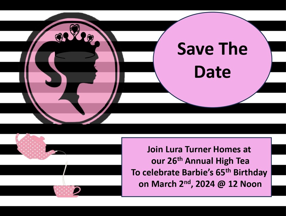Save the Date - 26th Annual High Tea on March 2, 2024 at Noon